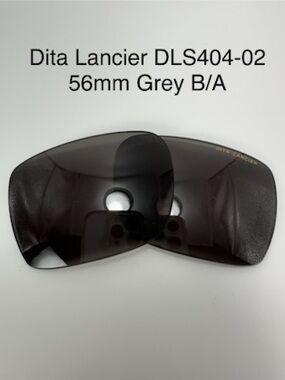 Dita Lancier DLS404-02 Sunglasses Replacement Lenses 56mm Grey New